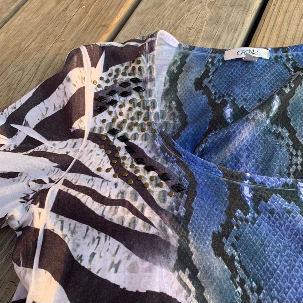 Cache Animal Print Top - image 2